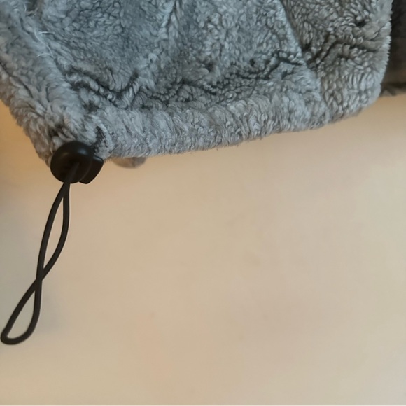 VTG Black Mountain Outdoor Alaska Chunky Fleece Full Zip Nature Deer USA L - Picture 5 of 16